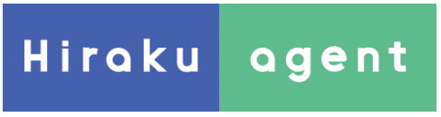 Hiraku agentロゴ