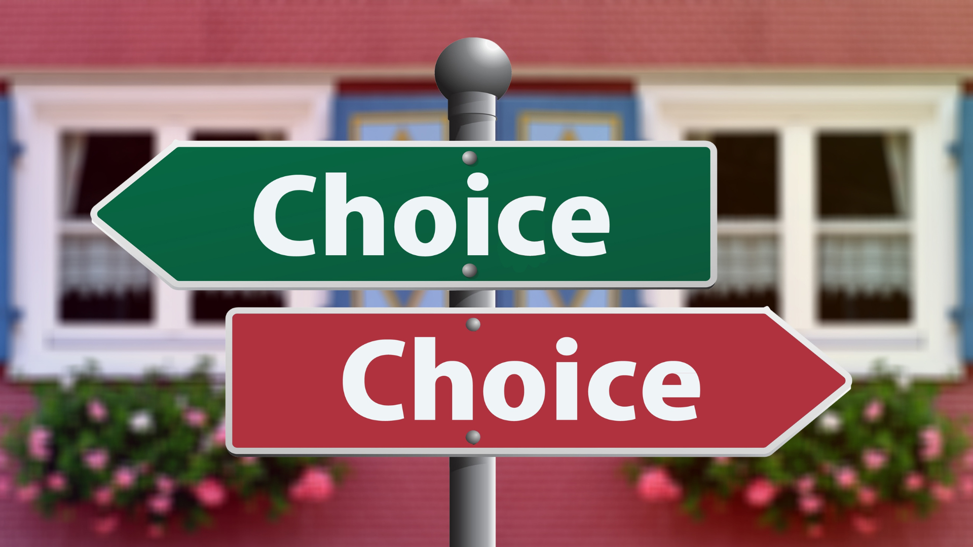 choiceと書かれた看板