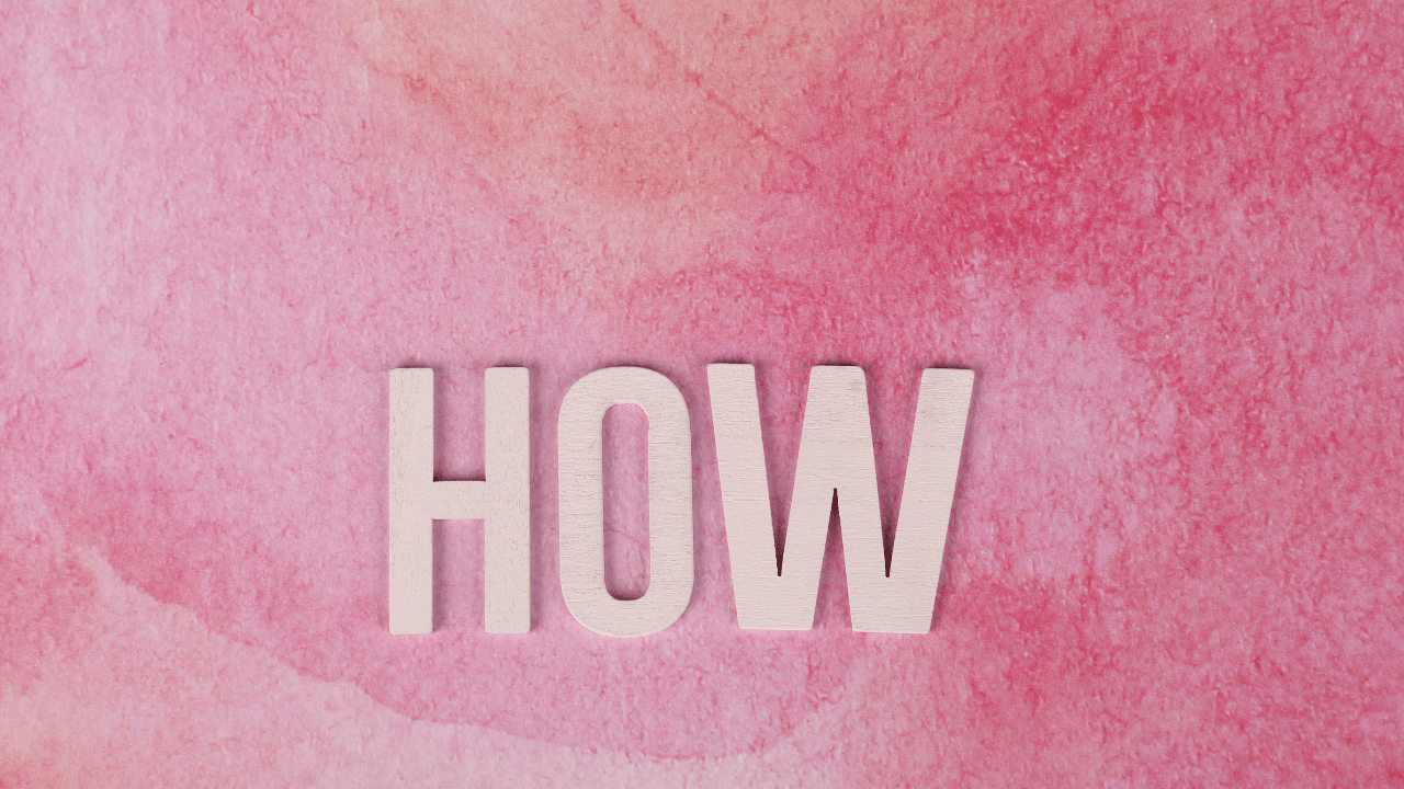 howの文字