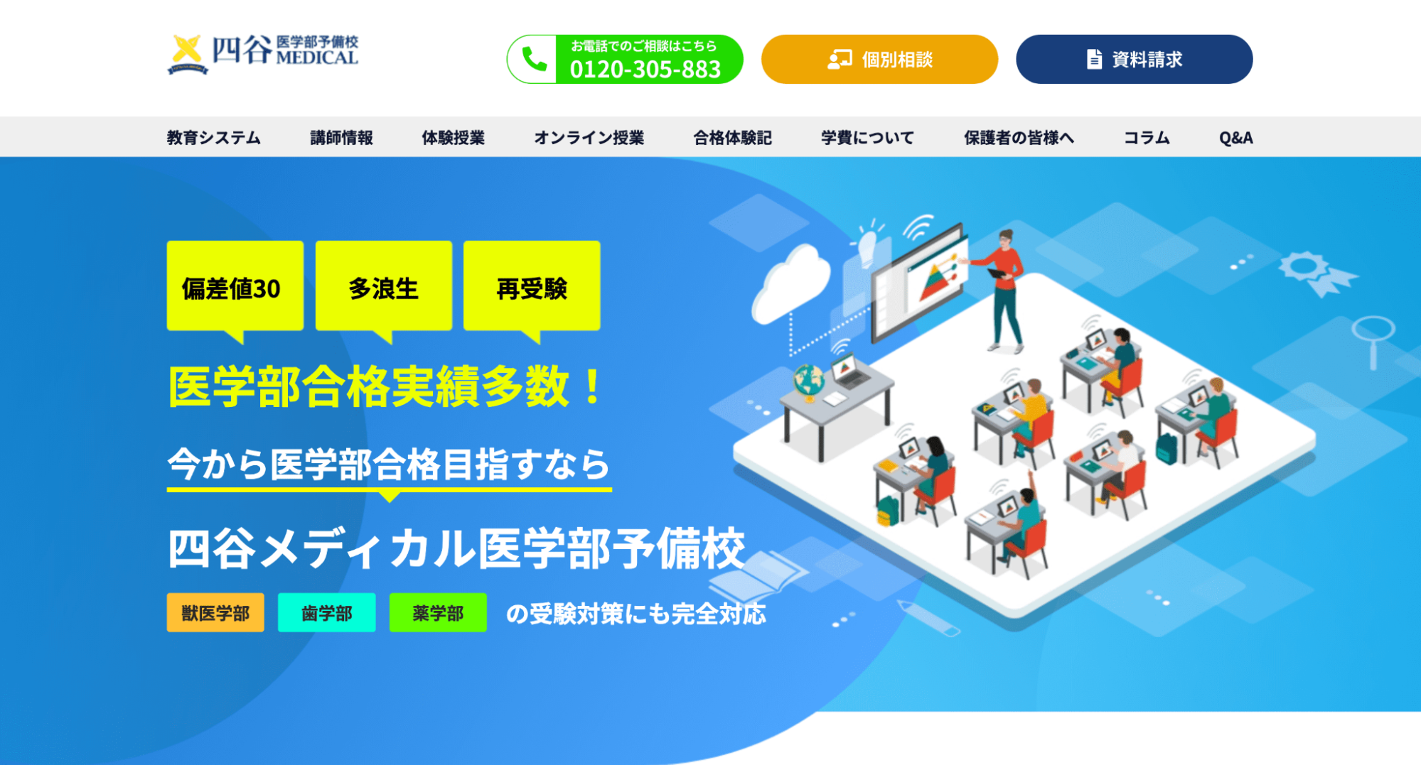 四谷メディカル公式サイト画像