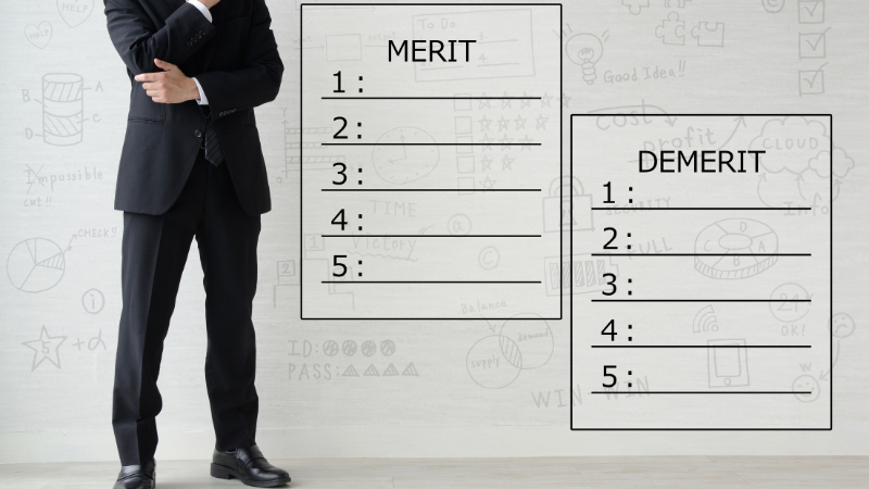 MERIT DEMERIT 項目