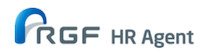 RGF HR エージェントロゴ