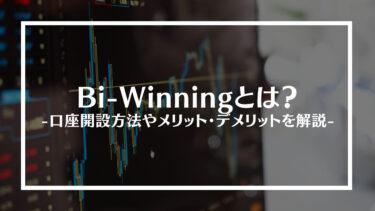 Bi-Winning(バイウィニング)とは？特徴や評判、口座開設方法やメリット・デメリットを解説