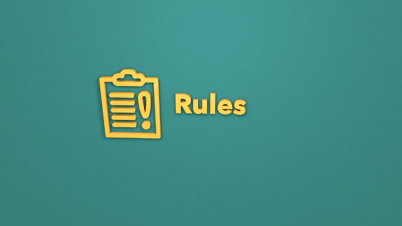 Ruleと書かれた壁紙