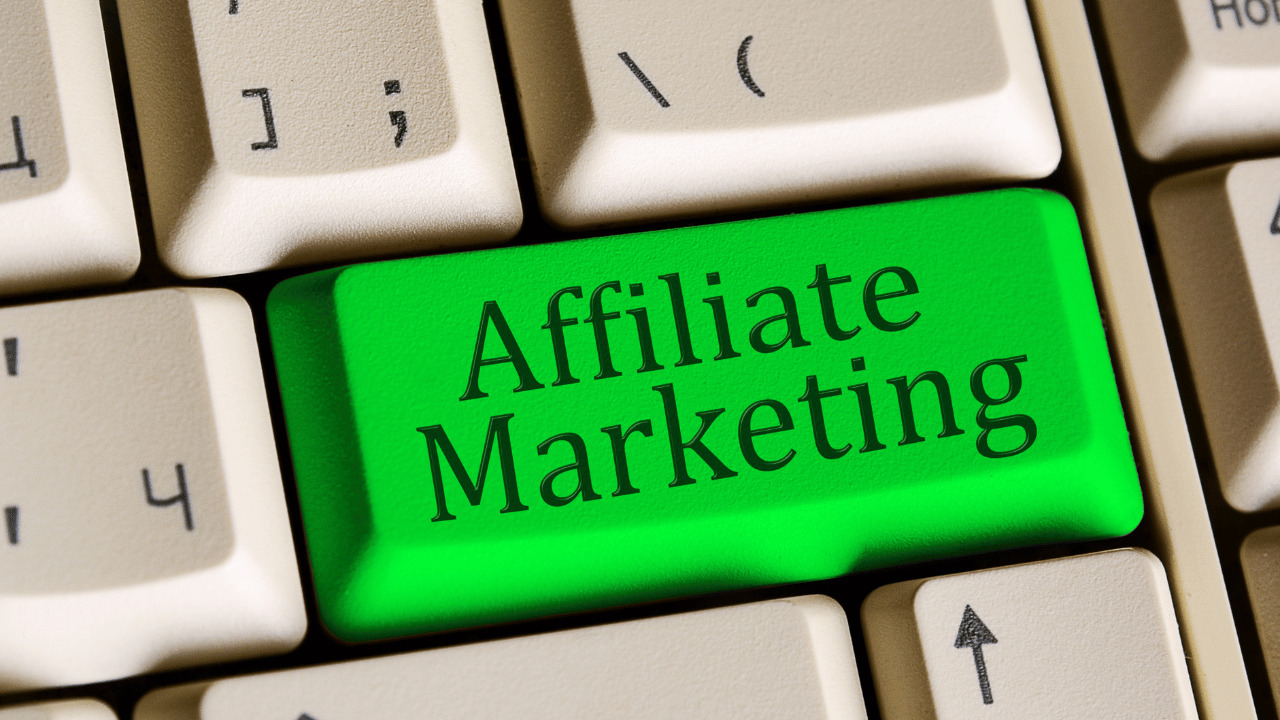 affiliate marketingのボタン