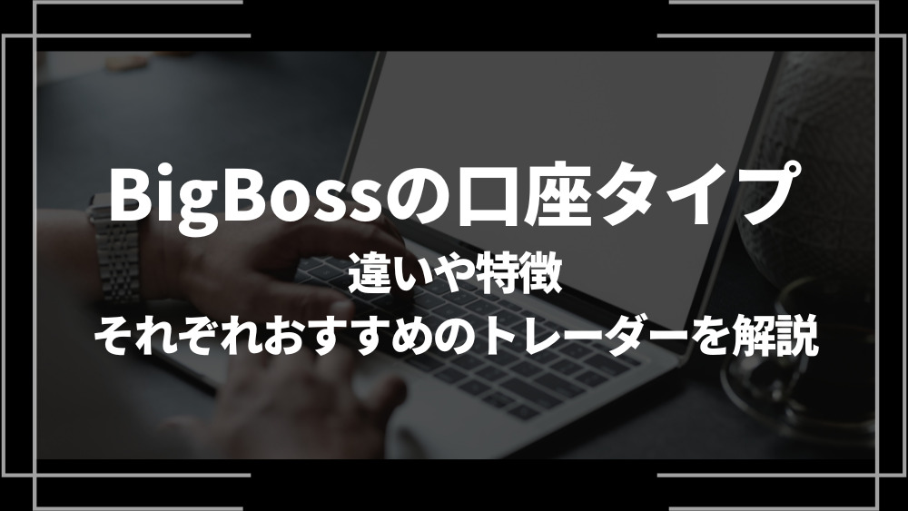 bigboss口座タイプ